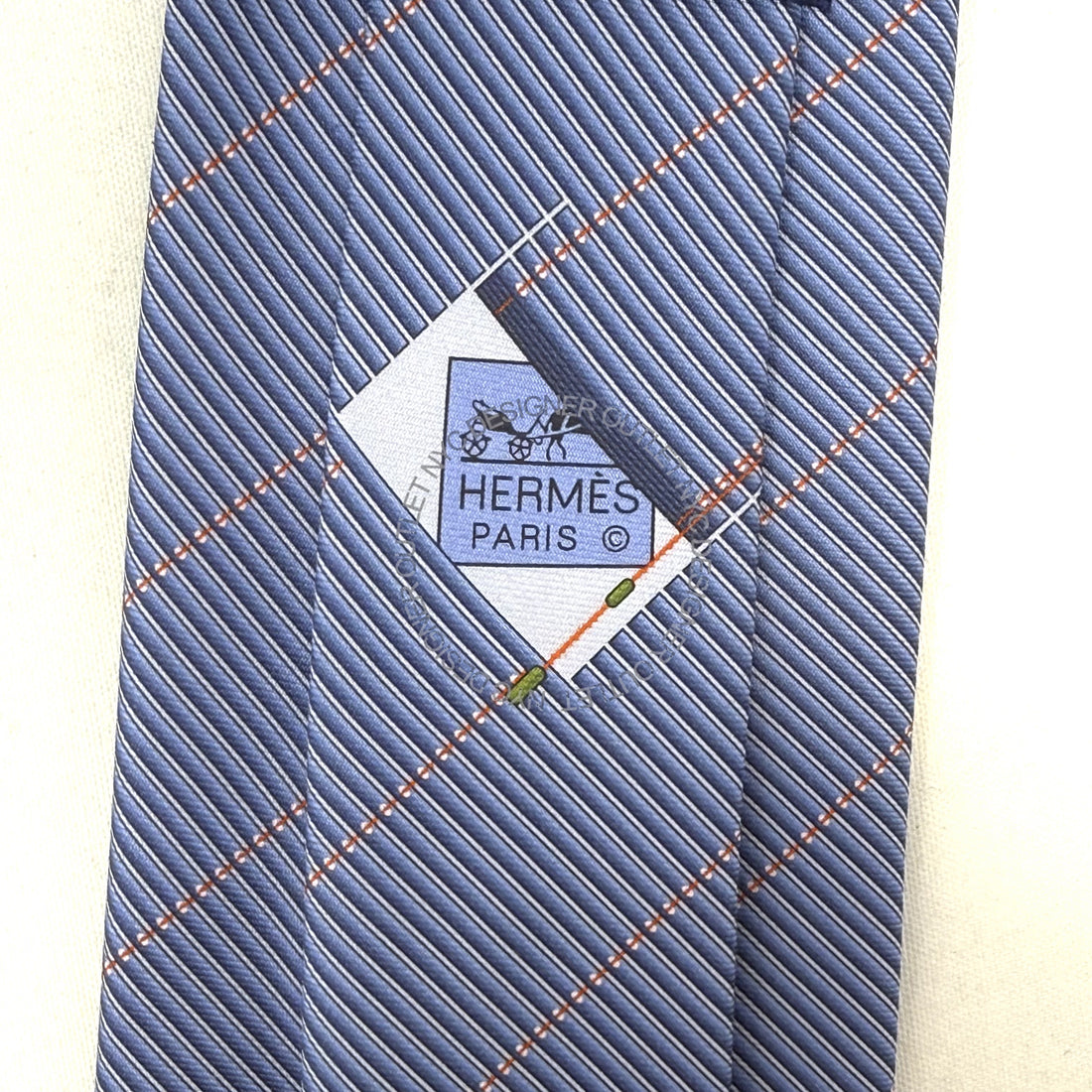 Hermes Silk Tie