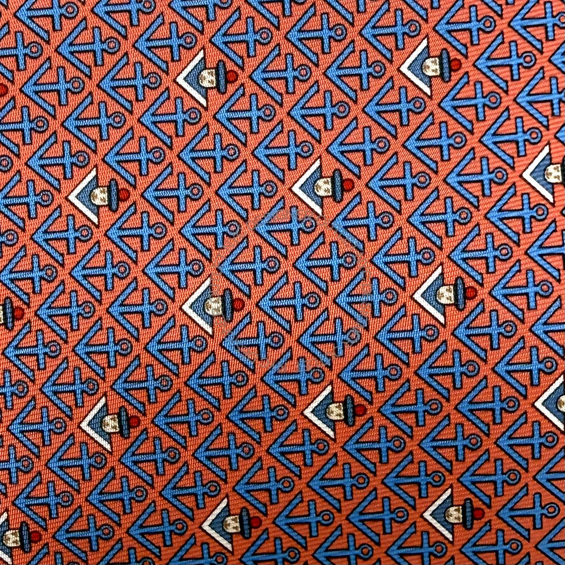 Hermes Silk Tie