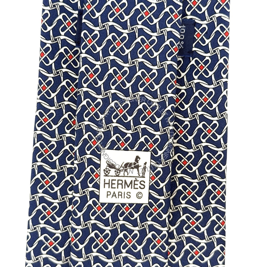 Hermes Silk Tie