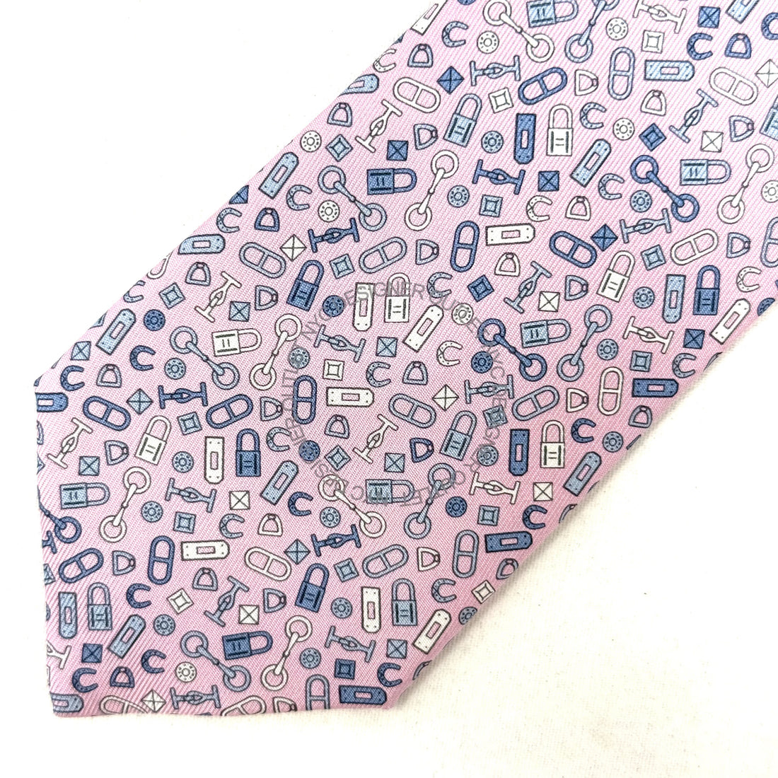 Hermes Silk Tie