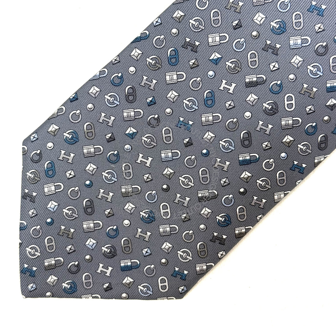 Hermes Silk Tie