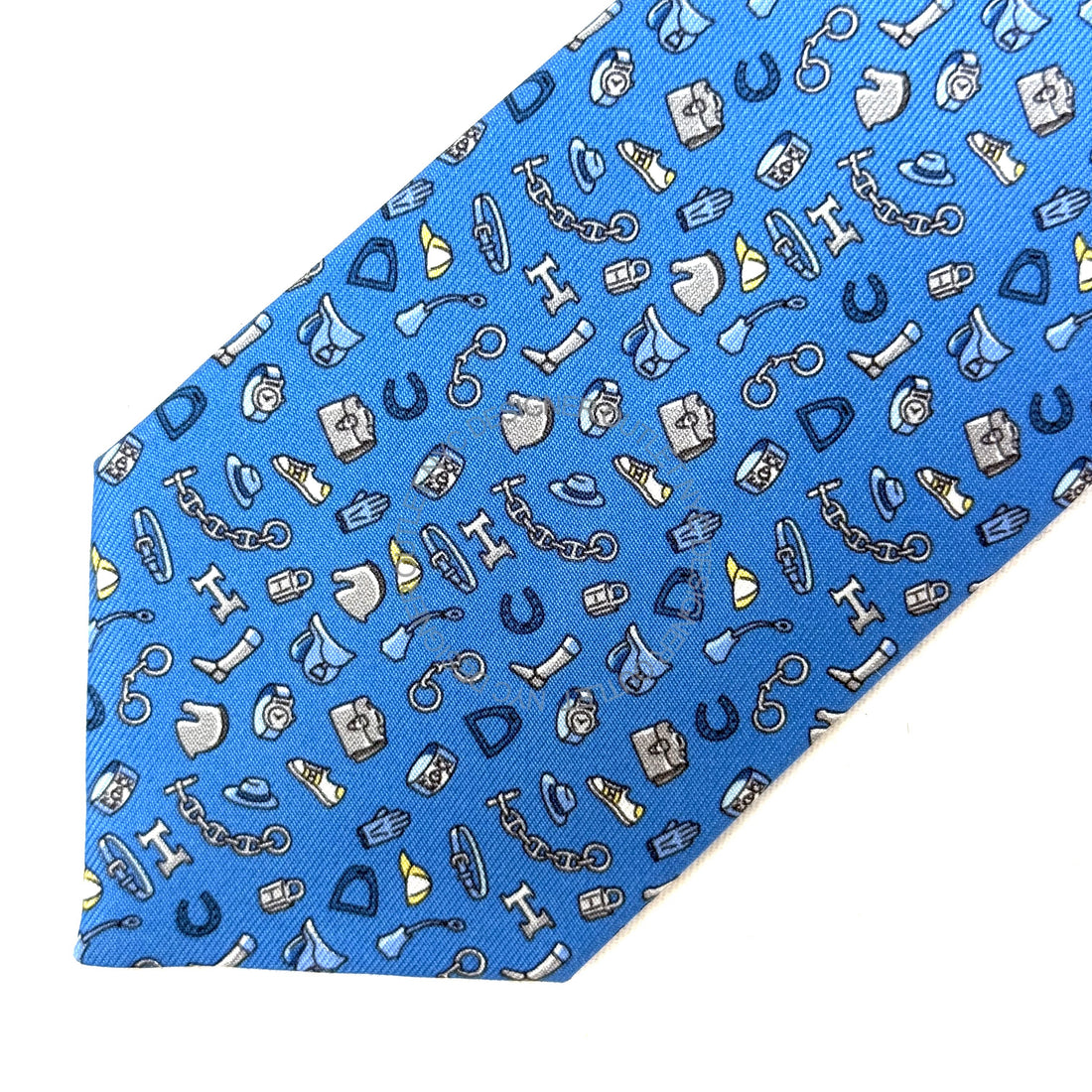 Hermes Silk Tie