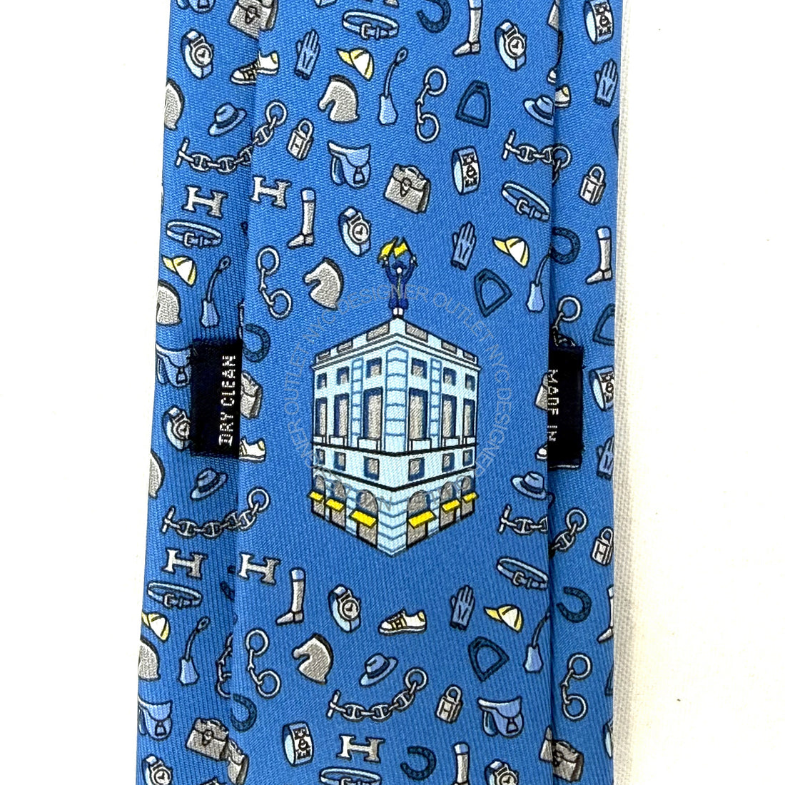 Hermes Silk Tie