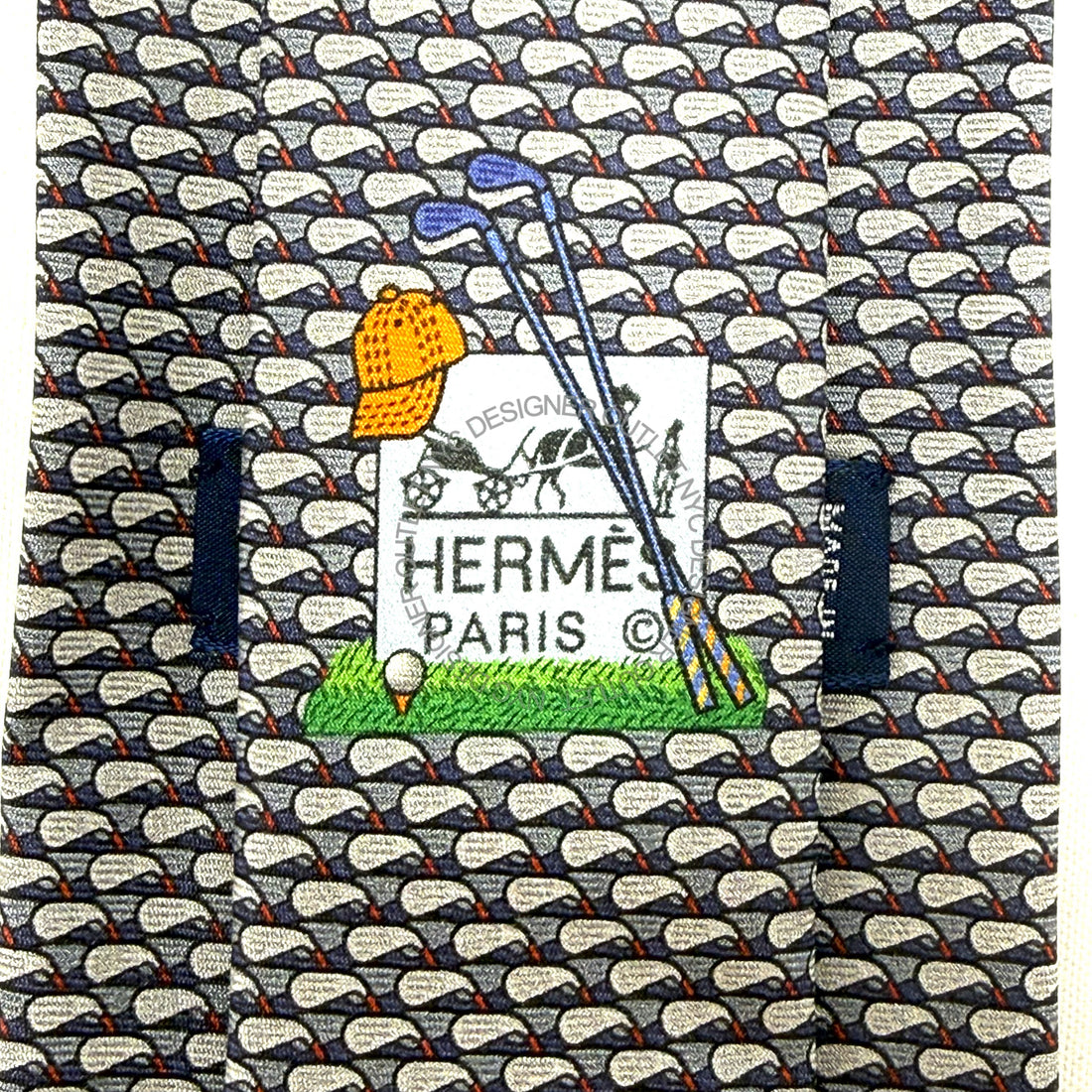 Hermes Silk Tie
