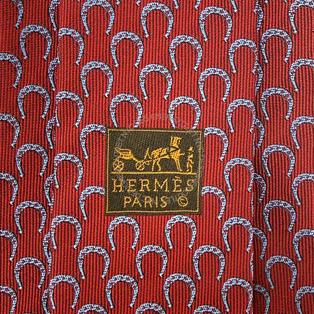 Hermes Silk Tie