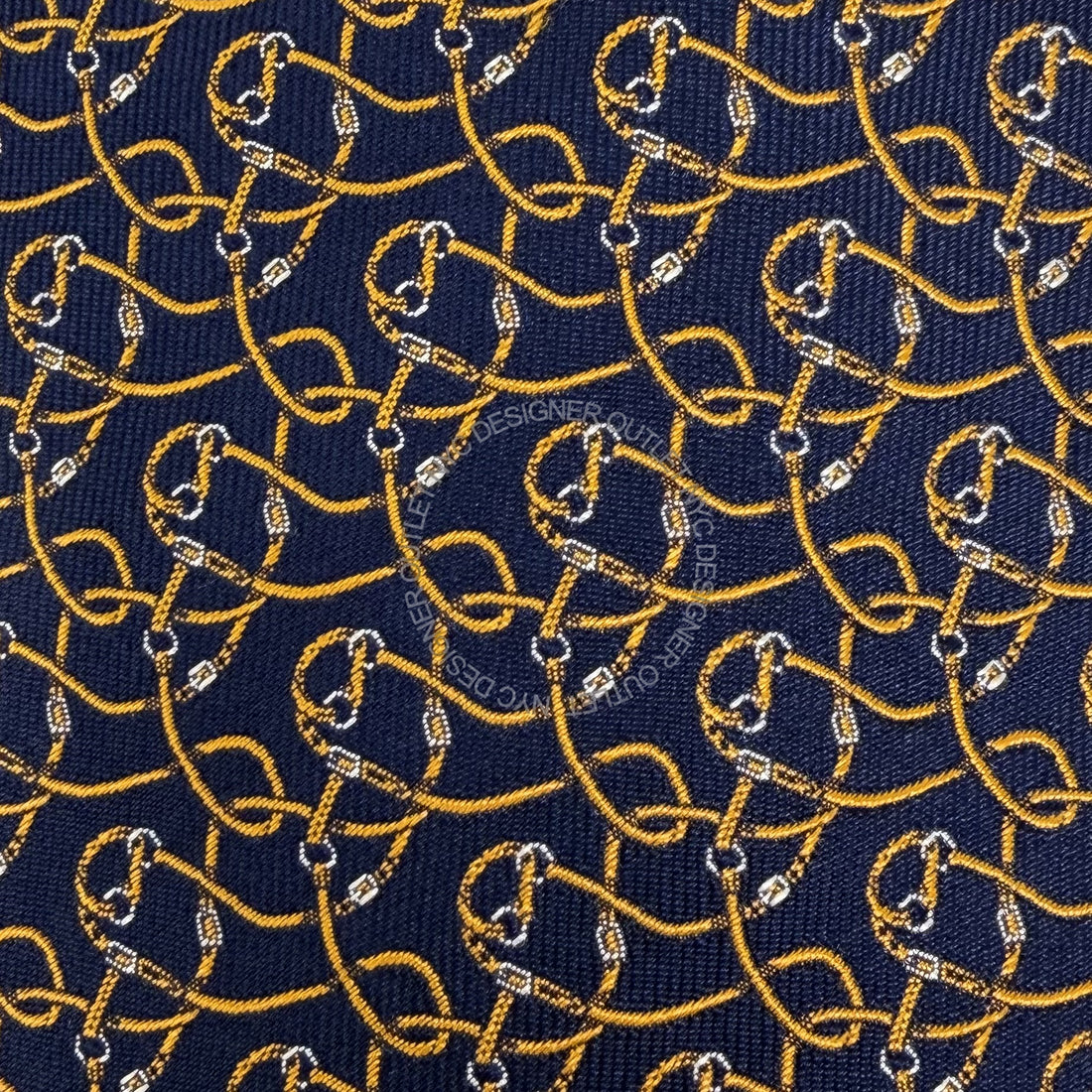 Hermes Silk Tie