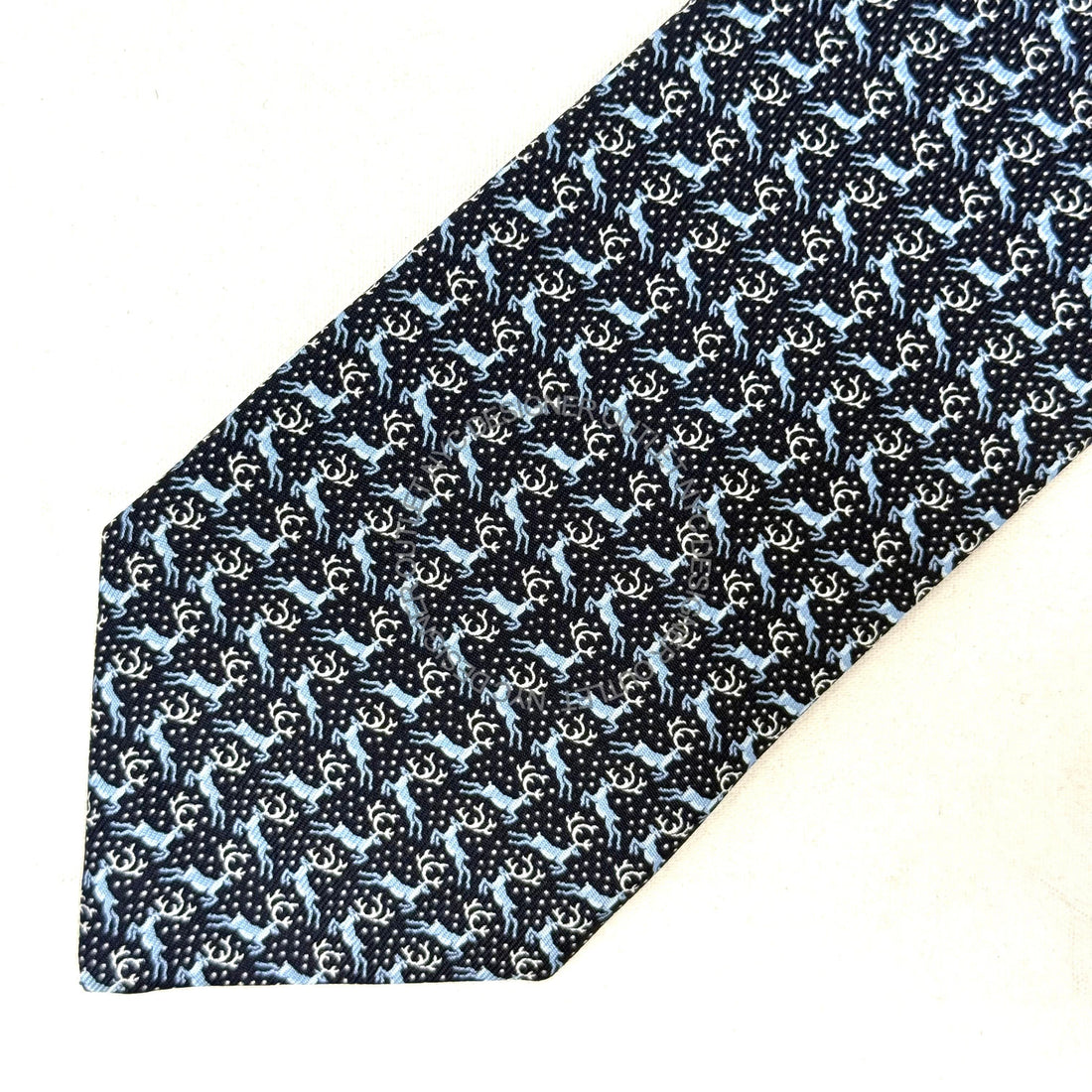 Hermes Silk Tie