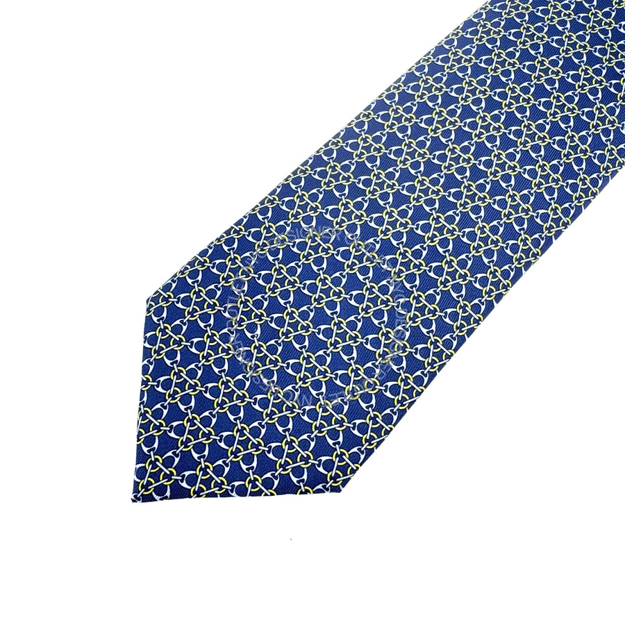 Hermes Silk Tie