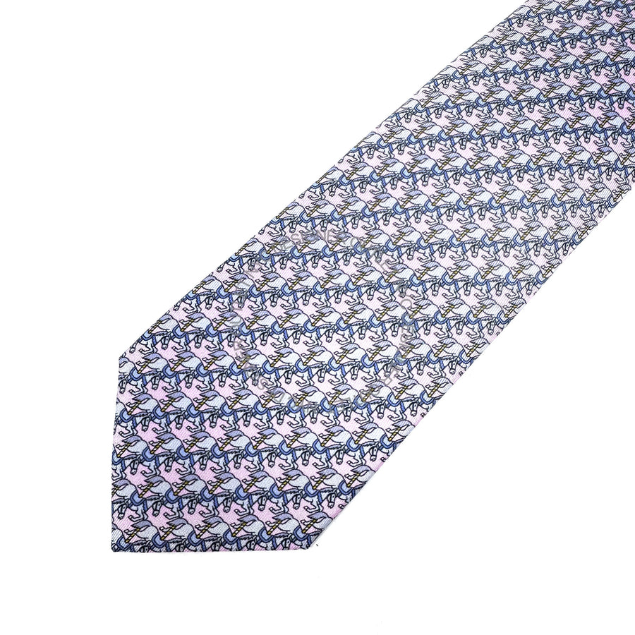 Hermes Silk Tie