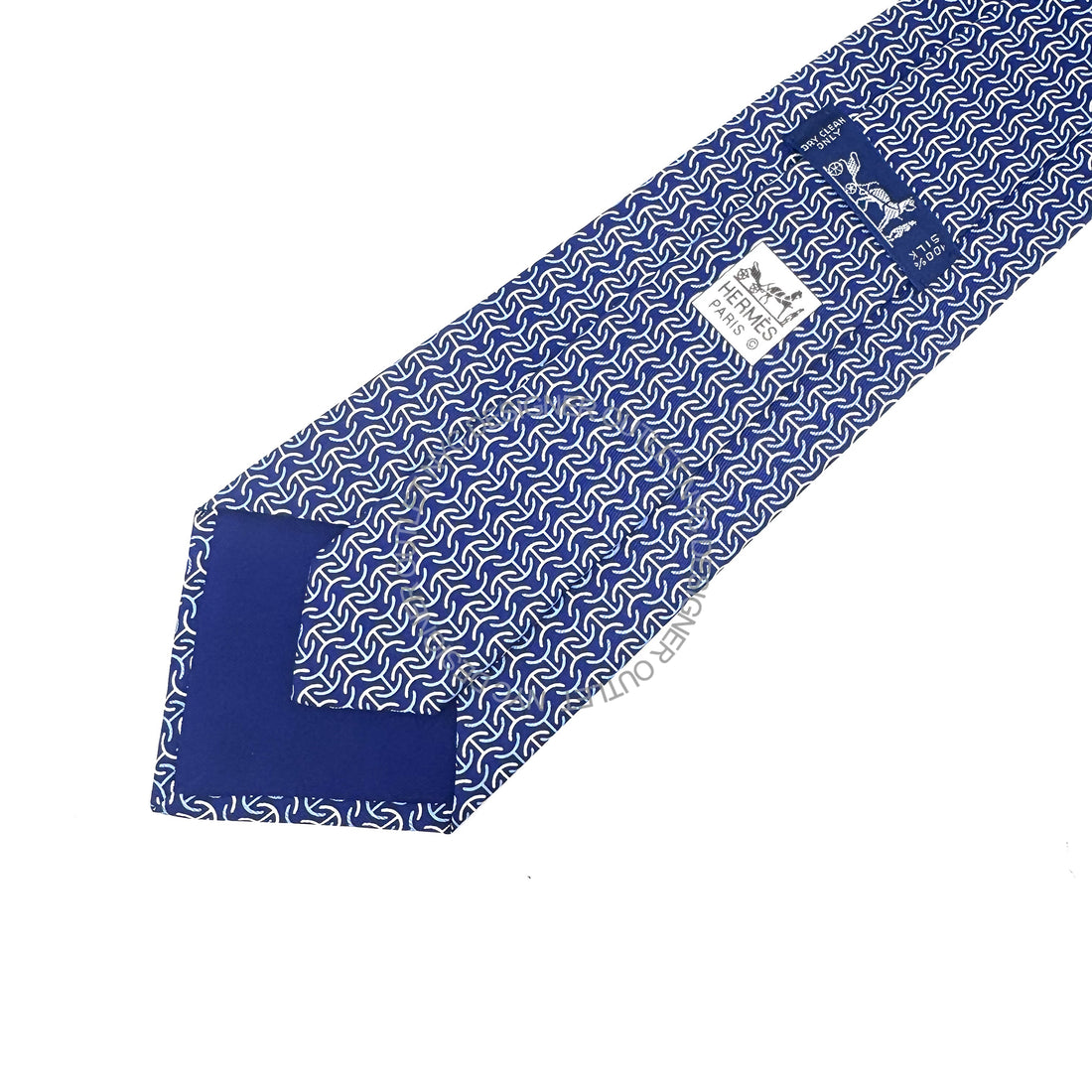 Hermes Silk Tie
