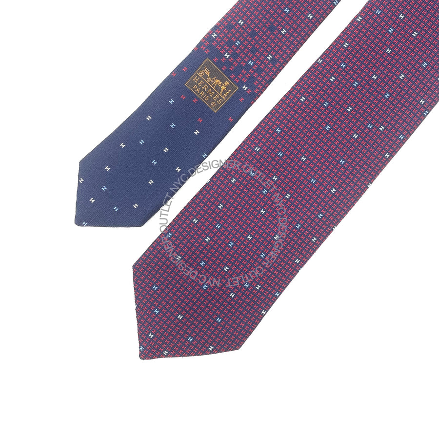 Hermes Silk Tie