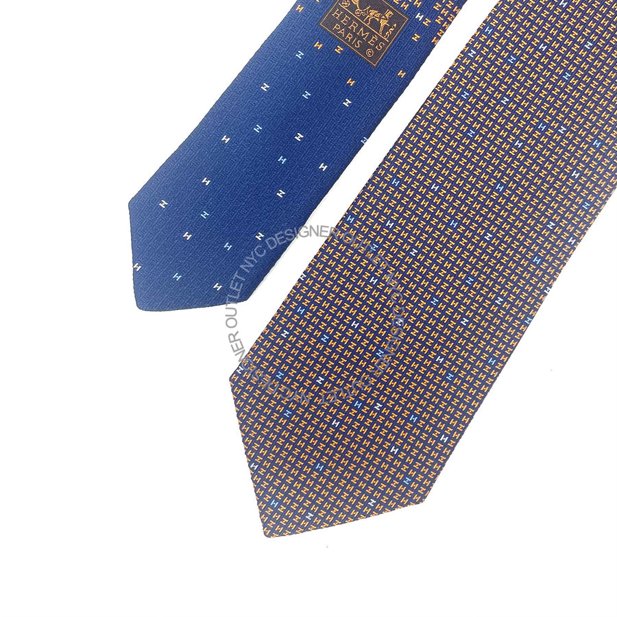 Hermes Silk Tie