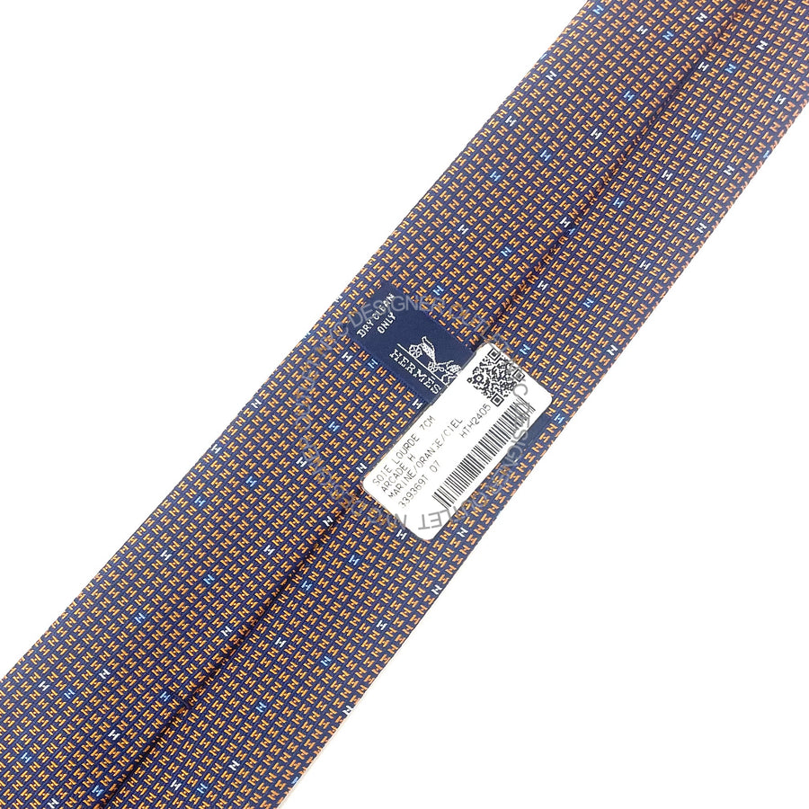 Hermes Silk Tie