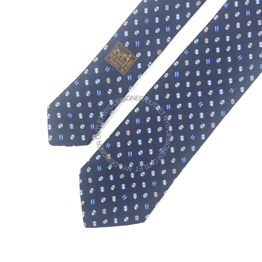 Hermes Silk Tie