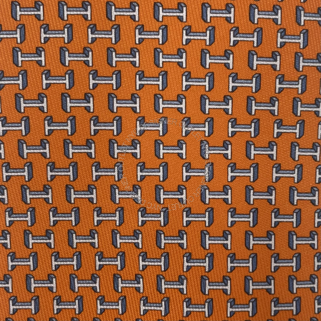 Hermes Silk Tie