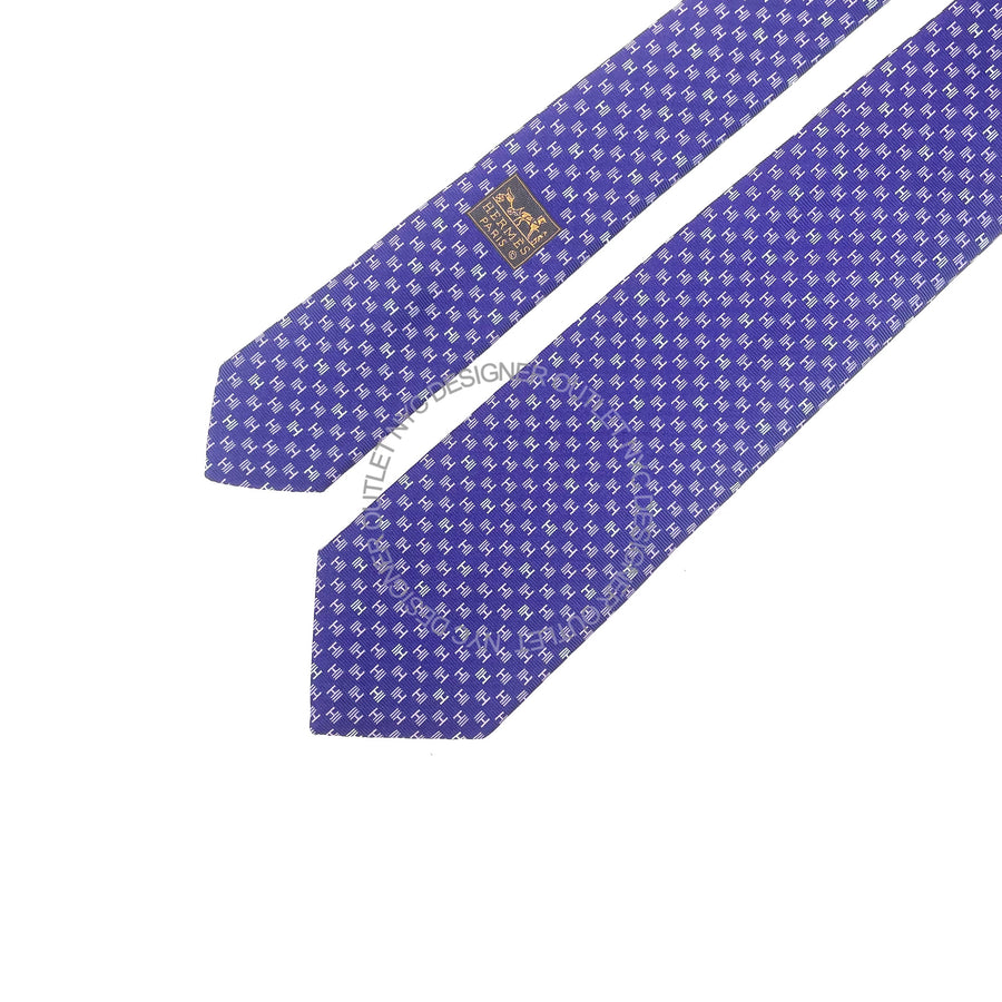 Hermes Silk Tie