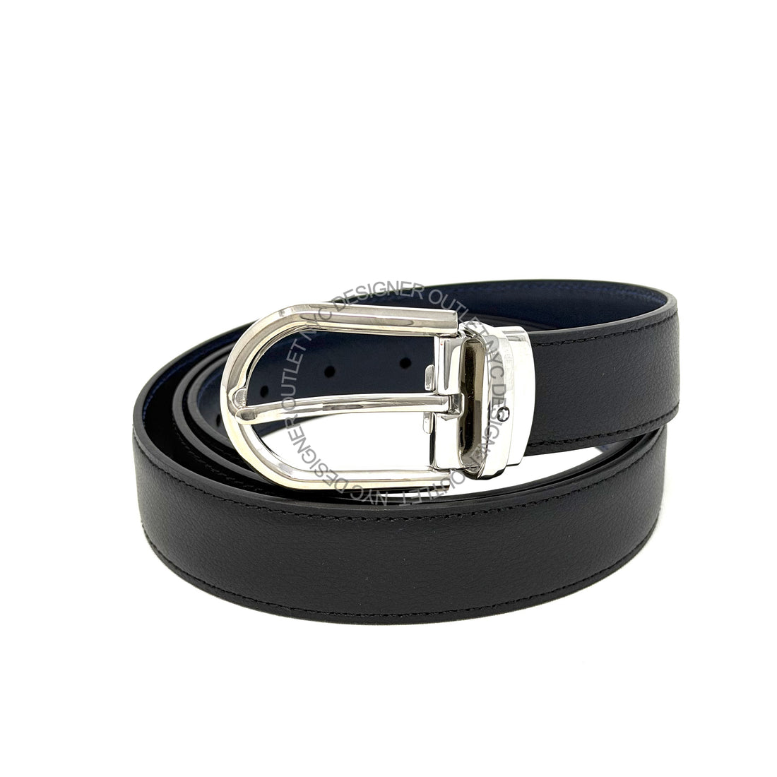 Mont Blanc Reversible Leather Belt