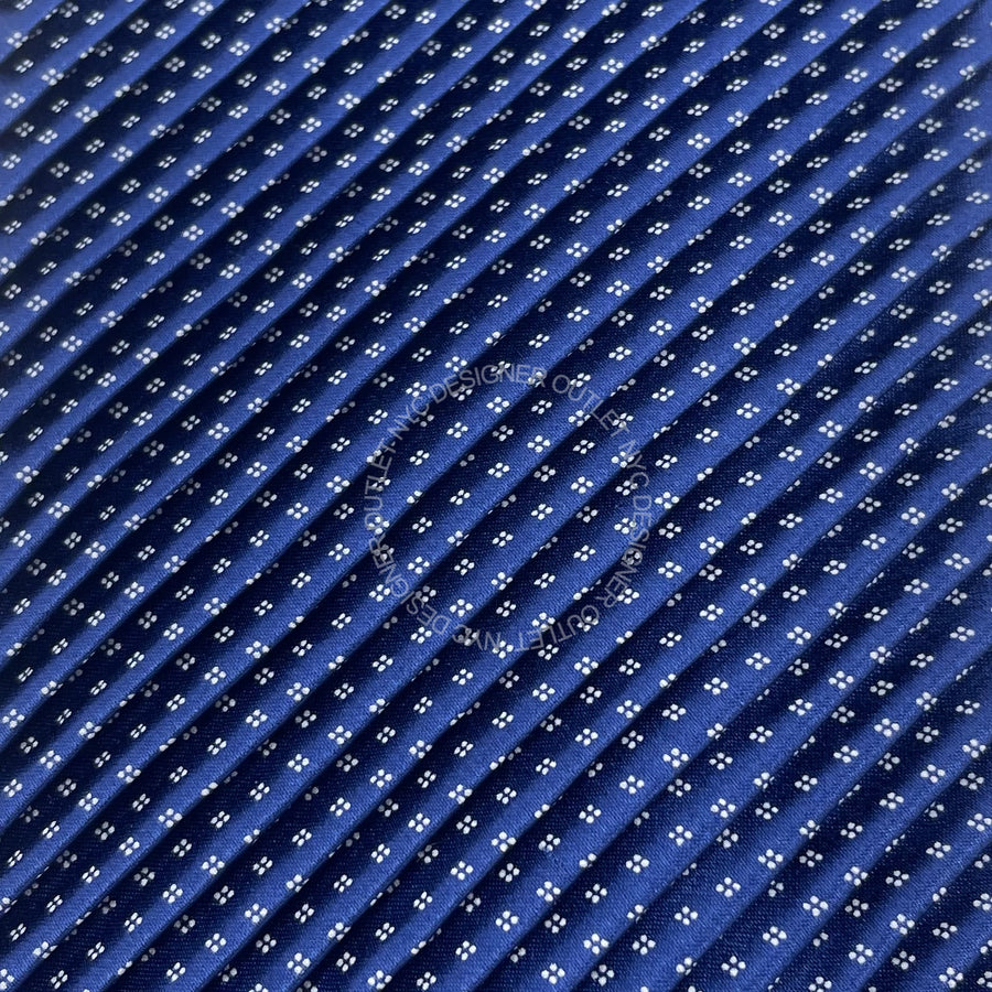 Pleated Italo Ferretti Silk Tie