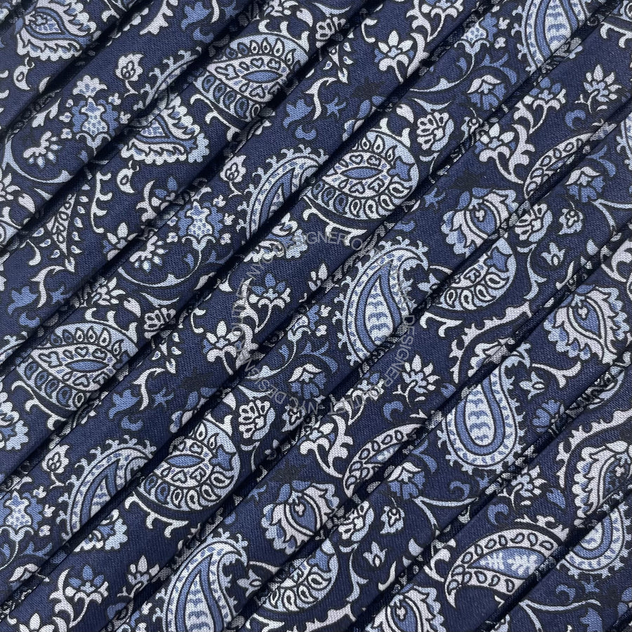 Pleated Italo Ferretti Silk Tie