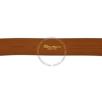 Santoni Leather Belt
