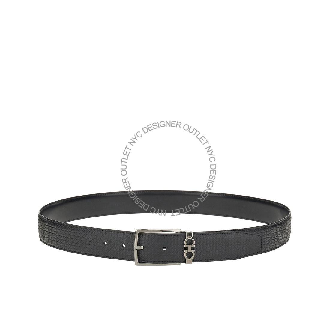 Ferragamo Black Leather