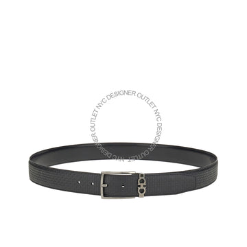 Ferragamo Black Leather