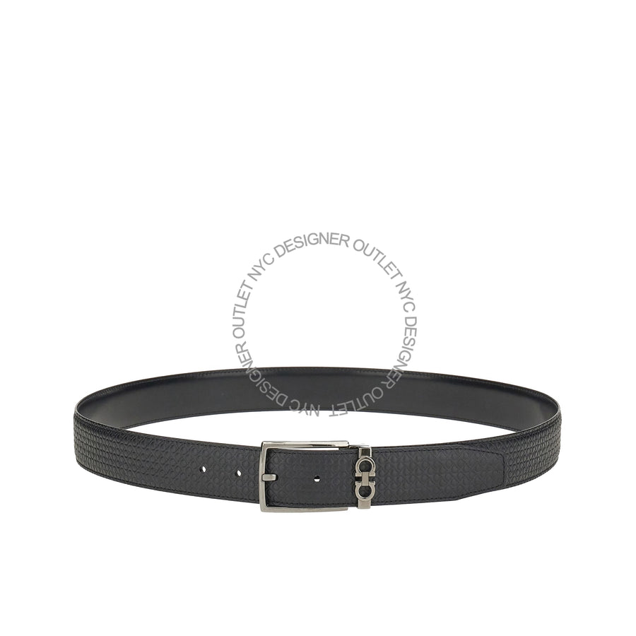 Ferragamo Black Leather