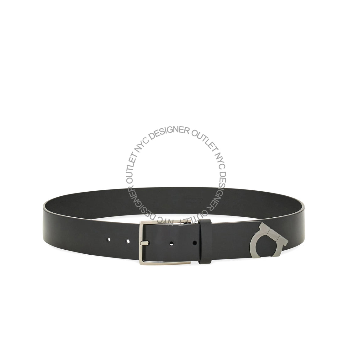 Ferragamo Black Leather