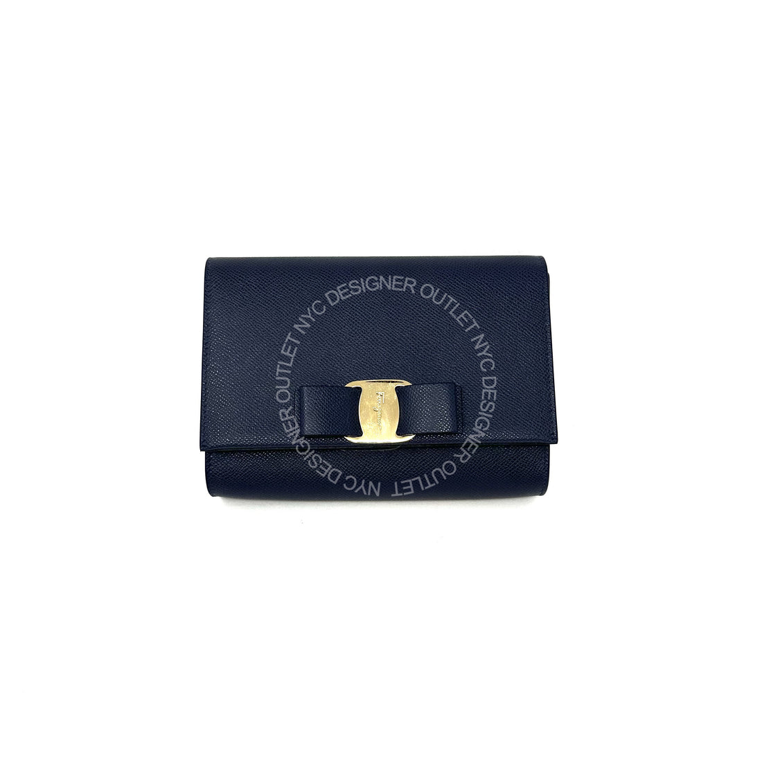 Ferragamo Leather Purse With Strap