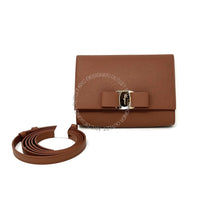 Ferragamo Leather Purse With Strap
