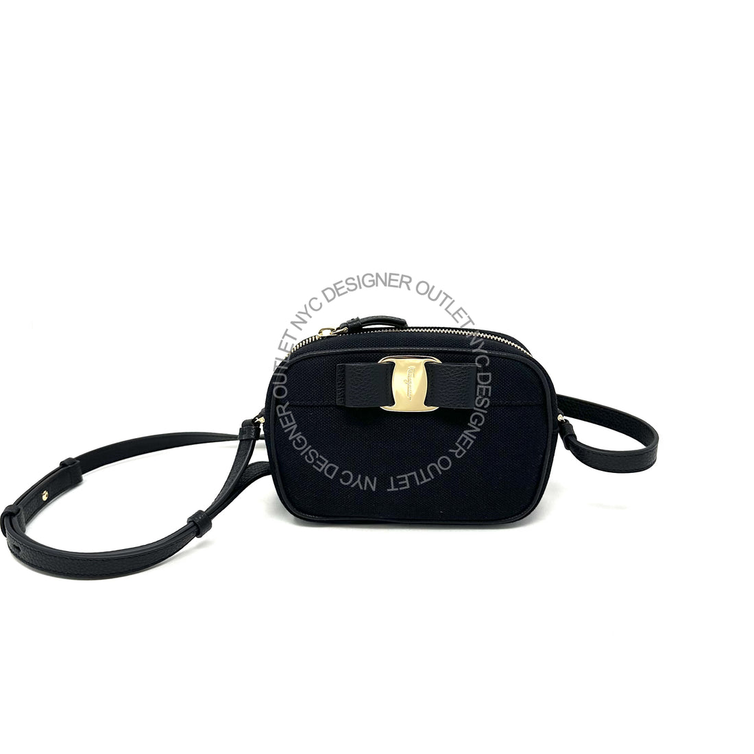 Ferragamo Leather Purse With Strap