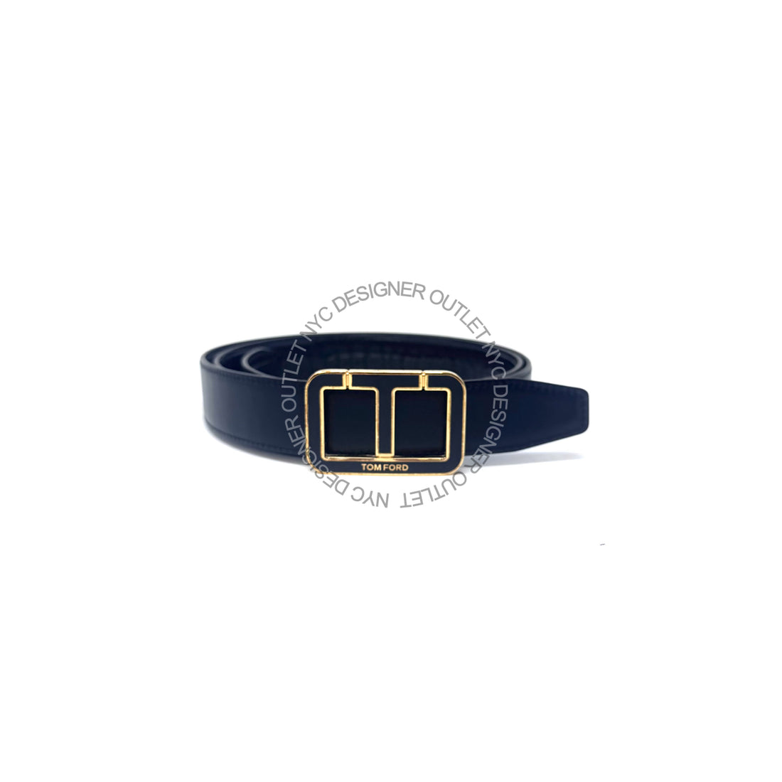 Tom Ford Black/Brown Reversible Leather Belt