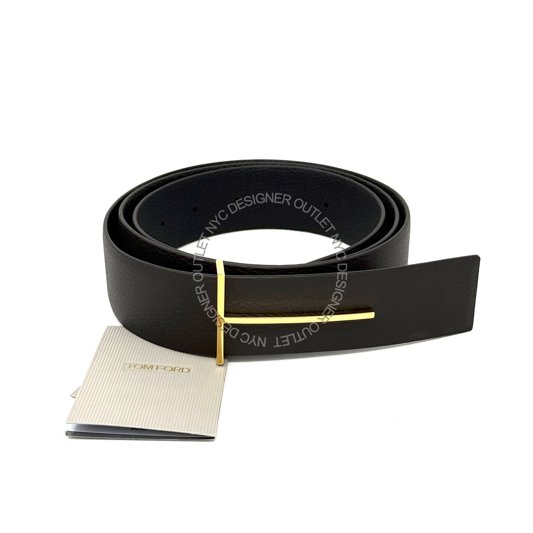 Tom Ford Brown/Brown Reverisble Leather Belt