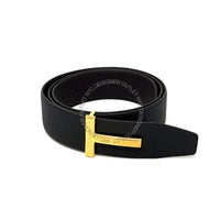 Tom Ford Black/Brown Reverisble Leather Belt