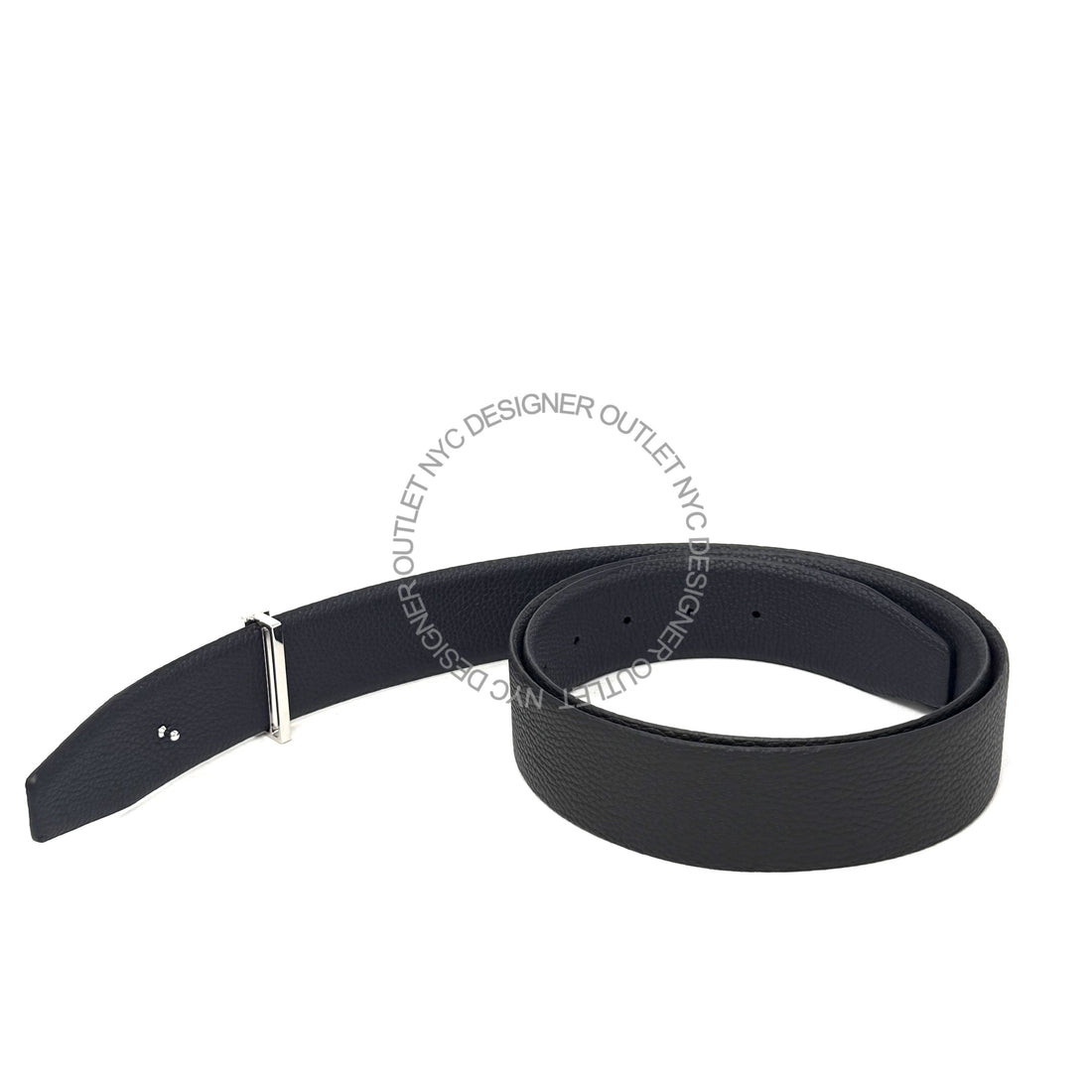 Tom Ford Black/Navy Reversible Leather Belt