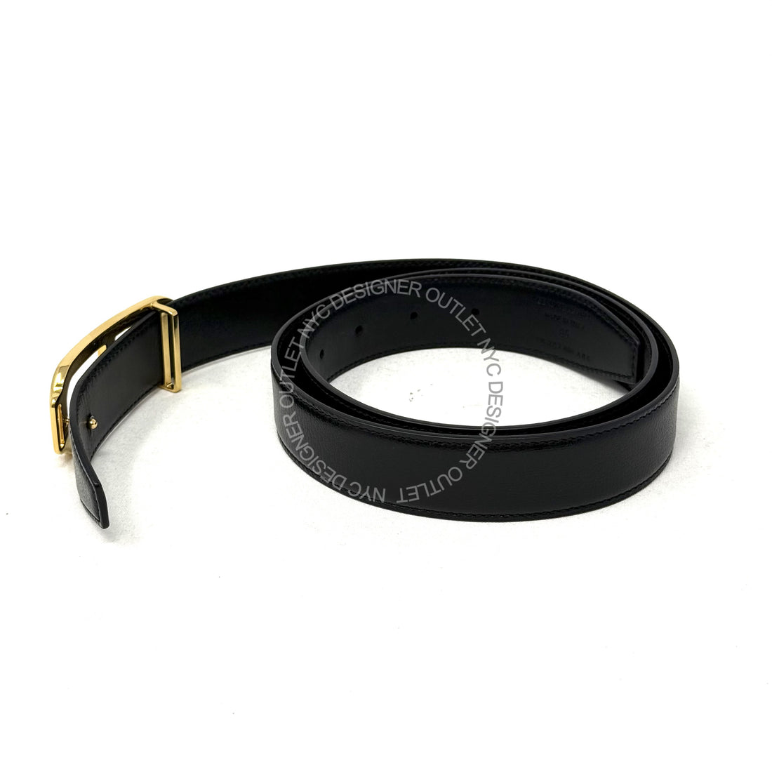 Tom Ford Black/Brown Reversible Leather Belt