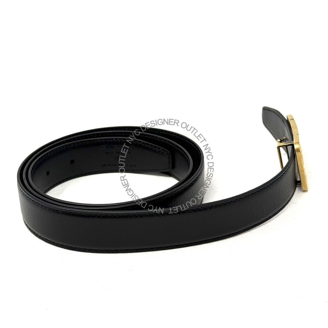 Tom Ford Black/Brown Reversible Leather Belt