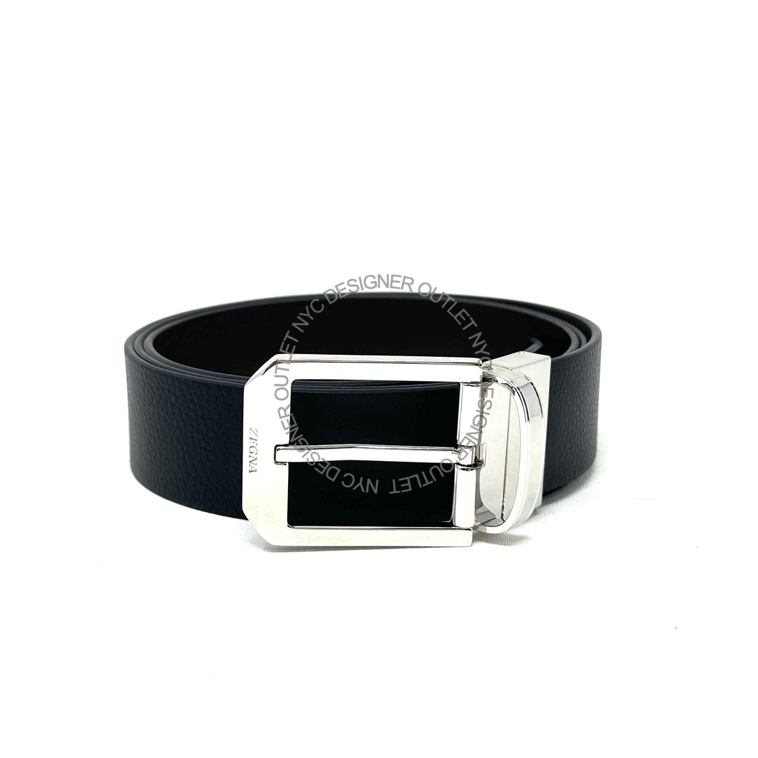 Zegna Mens Adjustable Reversible Belt