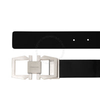 Ferragamo Black Reversible Adjustable belt