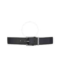 Ferragamo Black/Brown Leather Adjustable belt