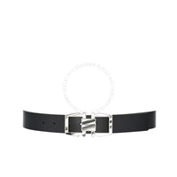 Ferragamo Black/Brown Leather Reversible Belt