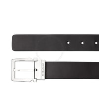 Ferragamo Black/Brown Leather Reversible Belt