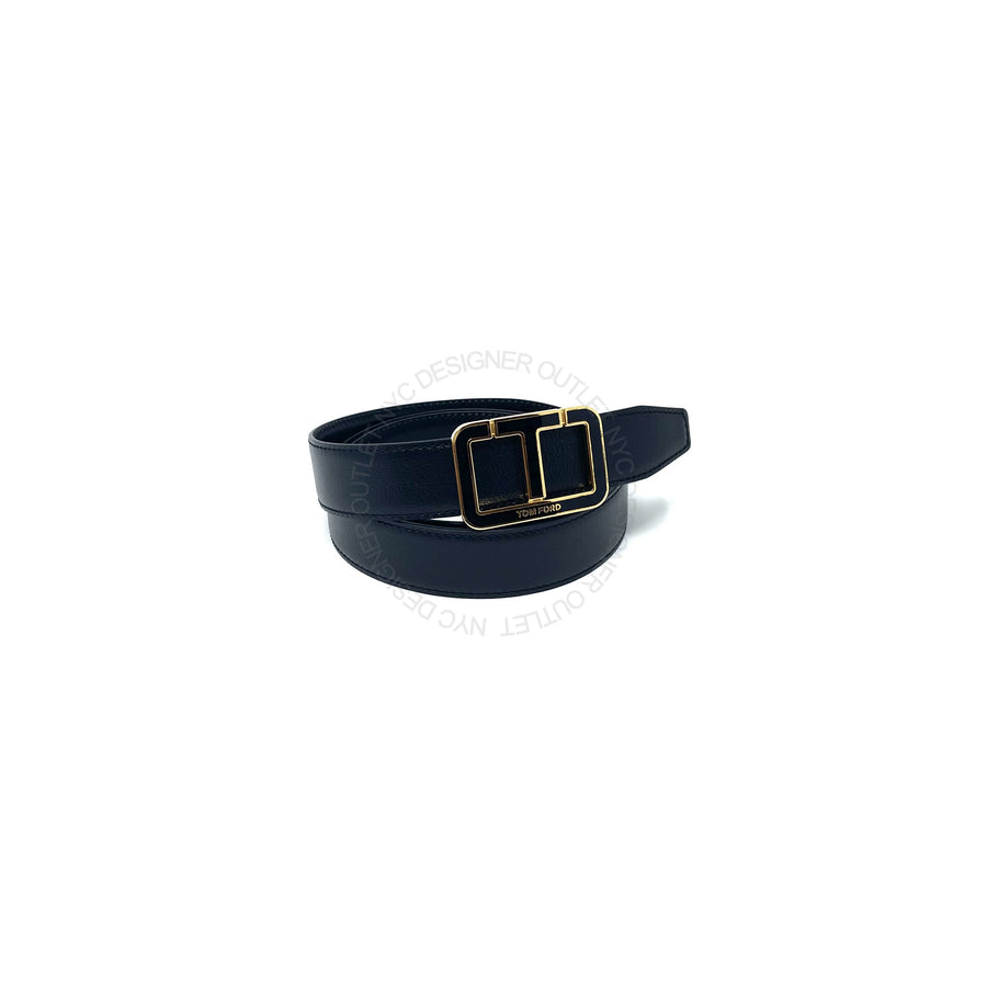 Tom Ford Black\Brown Reversible Leather Belt