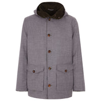 Kired By Kiton Reversible Coat W Hood