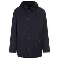 Kired By Kiton Reversible Coat W Hood