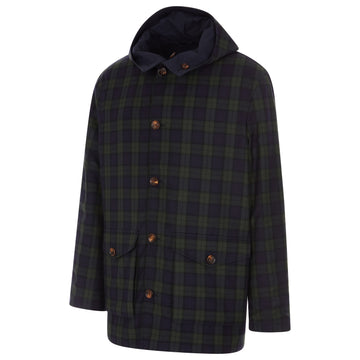 Kired By Kiton Reversible Coat W Hood