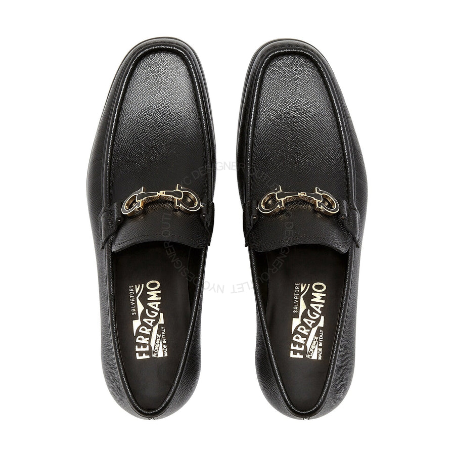 Ferragamo Reversible Buckle Chris Loafers