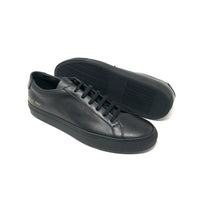 Common Project Black Leather Achille Sneakers