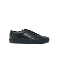 Common Project Black Leather Achille Sneakers